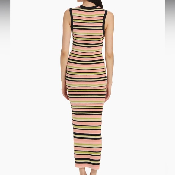 ATM | Striped Knit Maxi Dress - Picture 2 of 5
